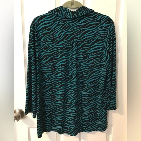 Dana Buchman Blouse Lg - Picture 2 of 6